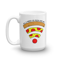 Pizza and Wifi Mug