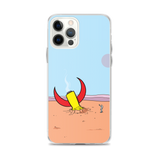 Biff Rocket Landing iPhone Case