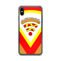 Pizza and WiFi iPhone Case