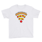 Pizza and WiFi Youth T-Shirt