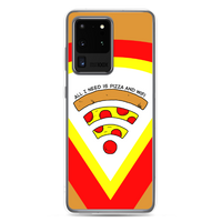 Pizza and WiFi Samsung Case