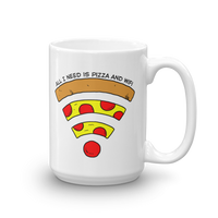Pizza and Wifi Mug